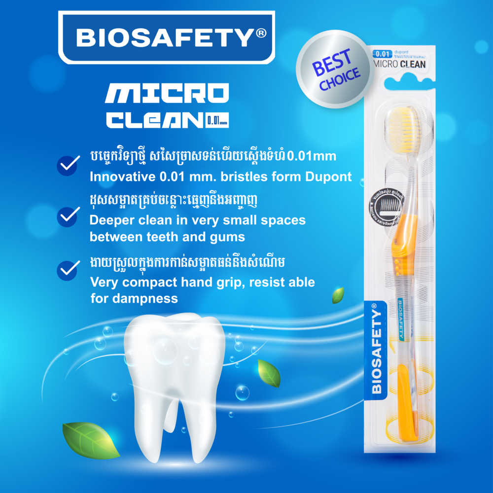 Biosafety toothbrushes