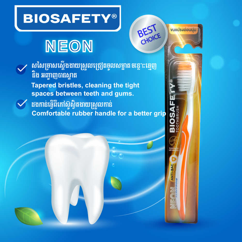 Biosafety toothbrushes