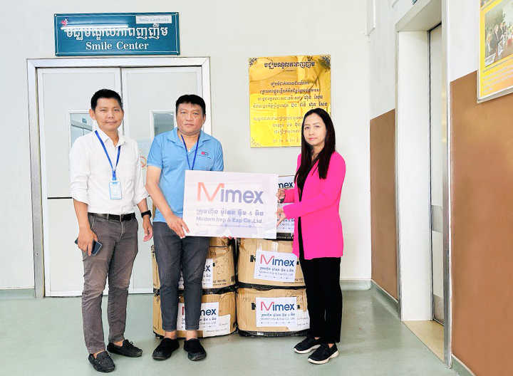 Donation to Khmer-Soviet Friendship hospital
